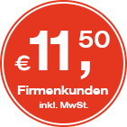 11,50 € für Firmenkunden